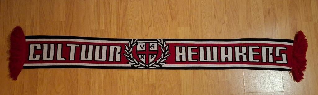 FC Twente sjaal VAK-P (cultuurbewakers), Verzamelen, Sportartikelen en Voetbal, Ophalen of Verzenden, Zo goed als nieuw, F.C. Twente