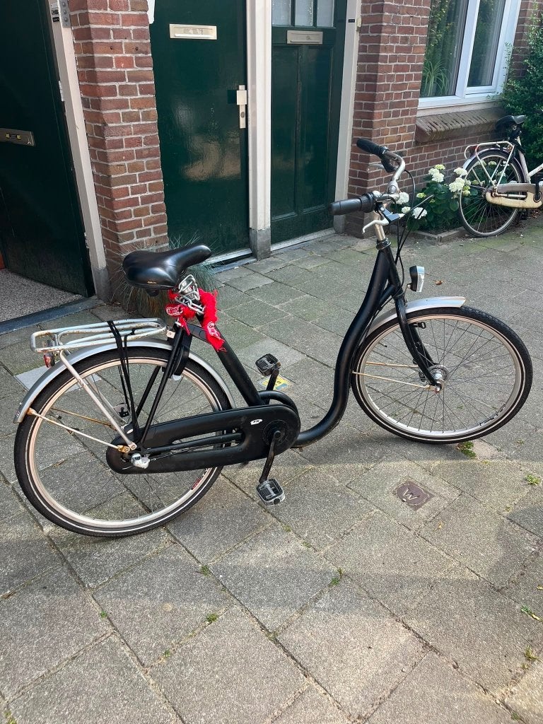 Black City Bike – 3 Gears – Good Condition - 120€, Minder dan 10 versnellingen, Gebruikt, Aluminium, Ophalen
