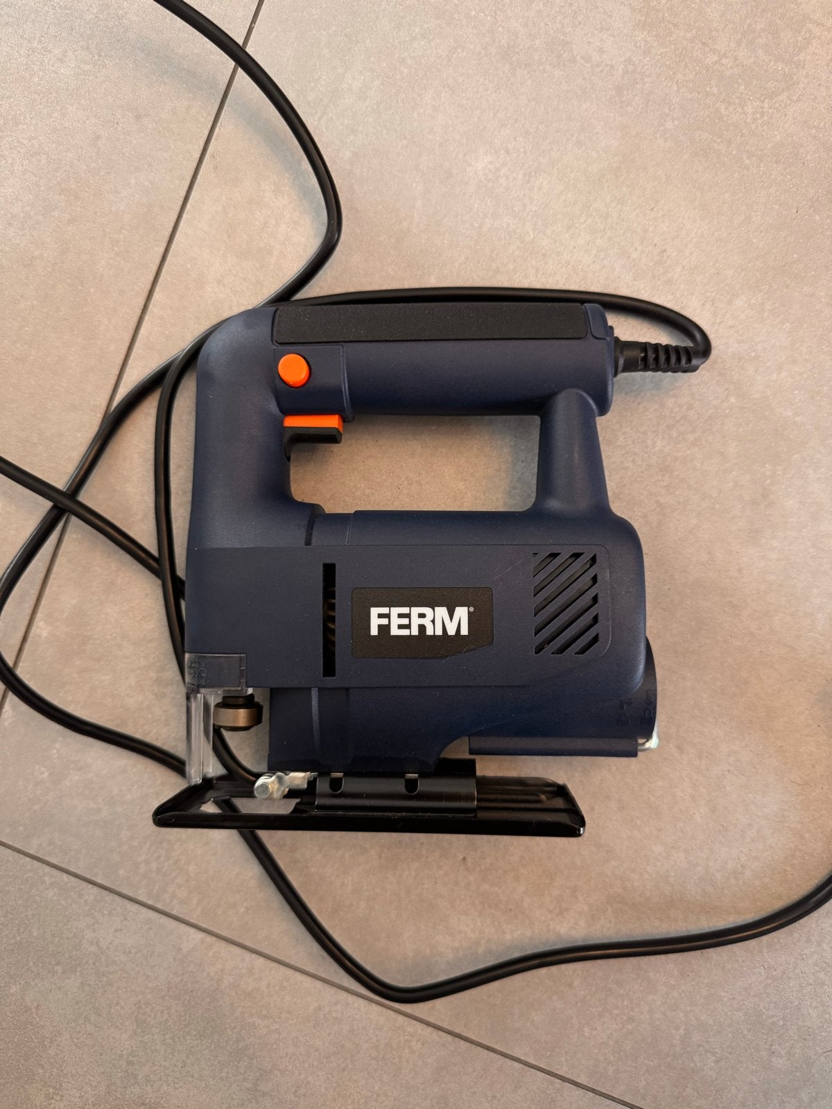 Ferm decoupeerzaag - Slechts 1 keer gebruikt, Ophalen, Zo goed als nieuw, Decoupeerzaag
