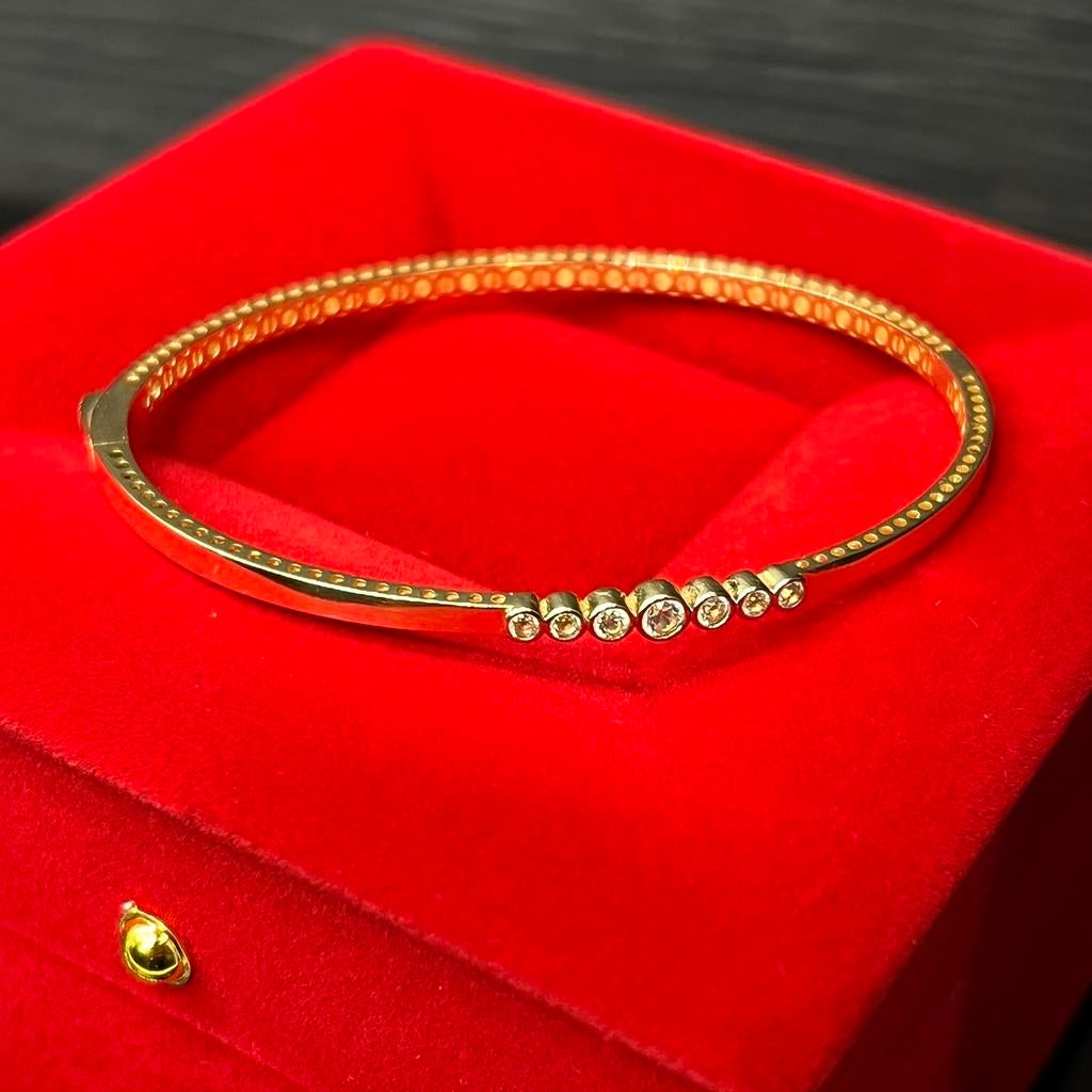 18 karaat gouden armband prachtig model, Ophalen of Verzenden, Nieuw, Goud