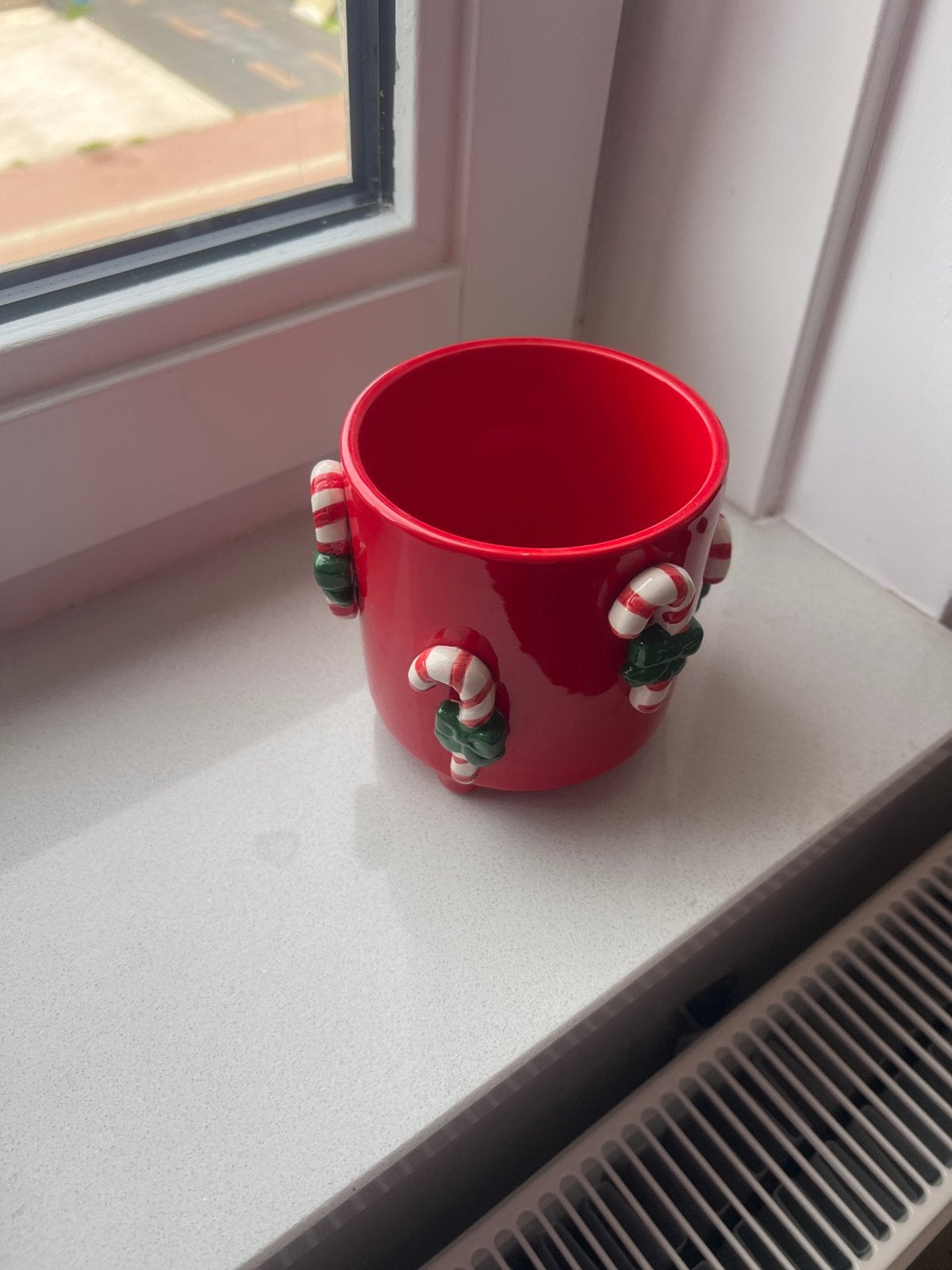 Mica Bloempot kerst, Ophalen of Verzenden