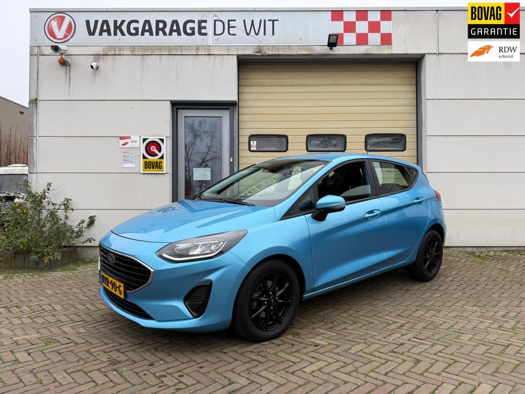 Ford FIESTA 1.1 Connected, Auto's, Voorwielaandrijving, Gebruikt, Blauw, Bedrijf