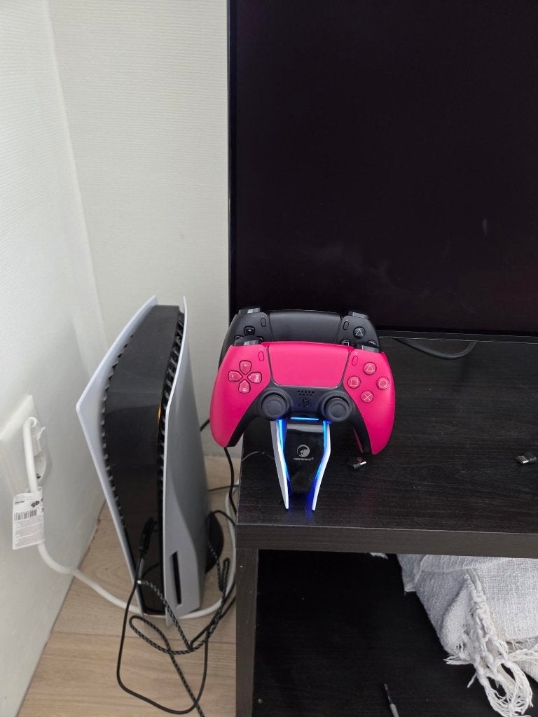 ps5 met 2 TB externe opslag, Spelcomputers en Games, Spelcomputers | Sony PlayStation 5, Ophalen, Zo goed als nieuw, Playstation 5