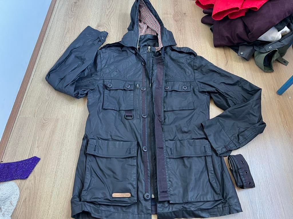 Supreme being donkerblauw wax-jas l, Maat 52/54 (L), Blauw, Ophalen of Verzenden, Zo goed als nieuw
