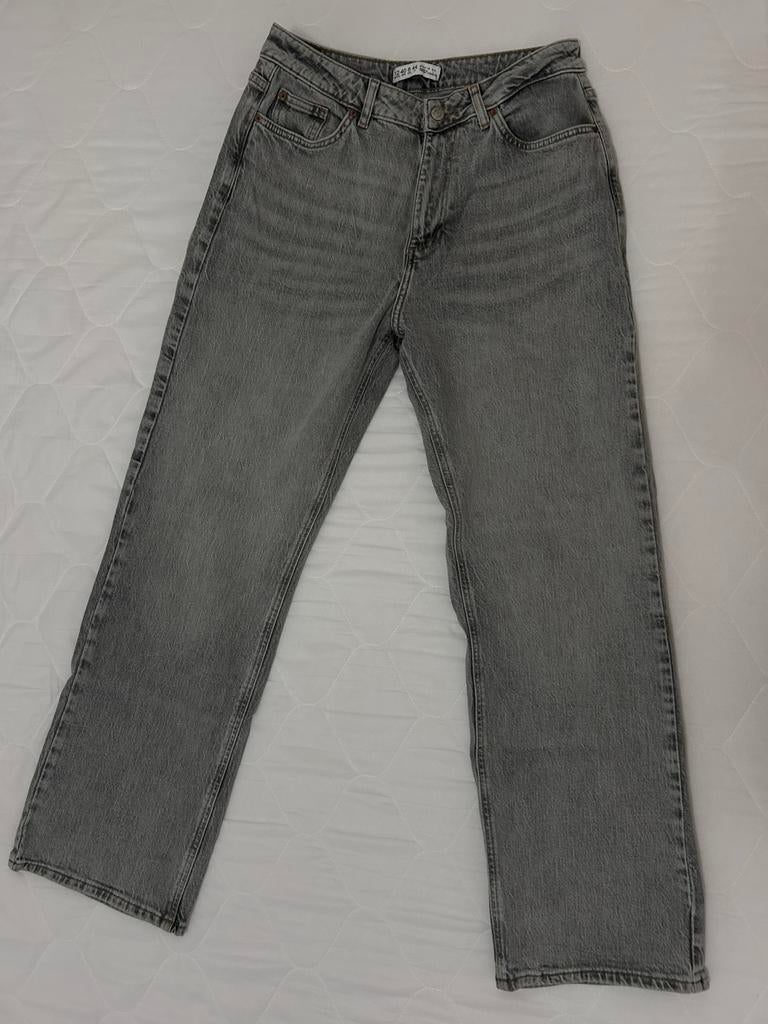 Grey Denim Jeans / 40, Ophalen, Zo goed als nieuw, Grijs, W30 - W32 (confectie 38/40)