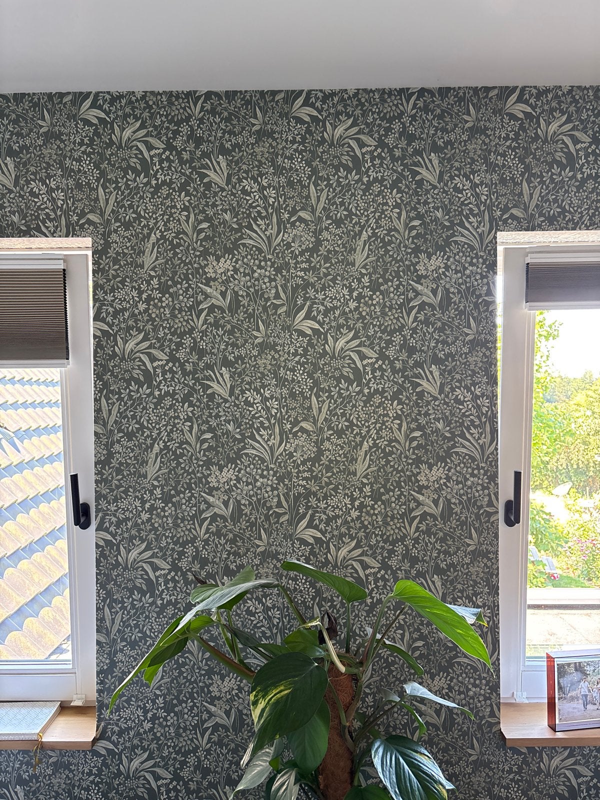 2 rollen behang nieuw + restant - 10 x 50cm, Ophalen, Bladeren, Overige typen, Natuurlijk