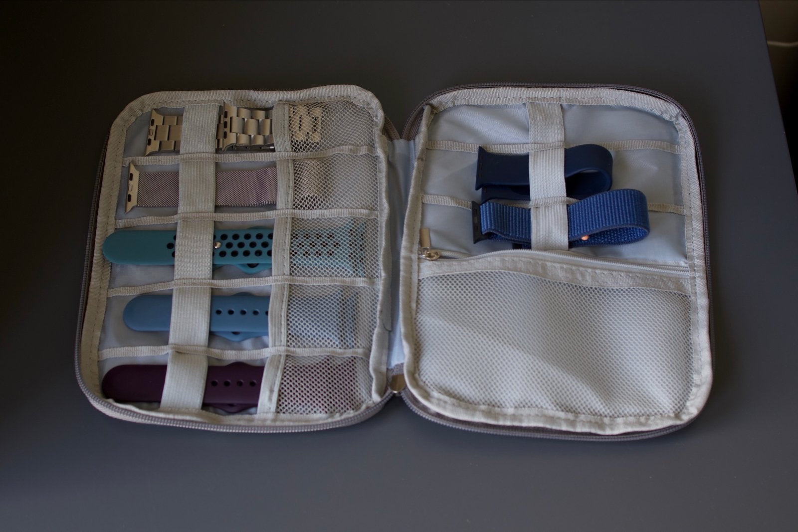 Apple Watch bandjes - Zgan (7 stuks), Ophalen of Verzenden, Zo goed als nieuw, Blauw, IOS