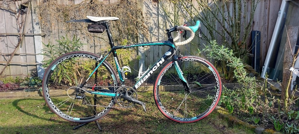 Bianchi impulso 53 cm, 28 inch, Velgrem, Zo goed als nieuw, Meer dan 20 versnellingen