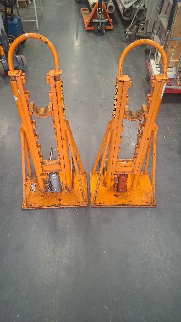 2x kabelhaspelafroller Haspel heffer, Ophalen, ., Zo goed als nieuw, .