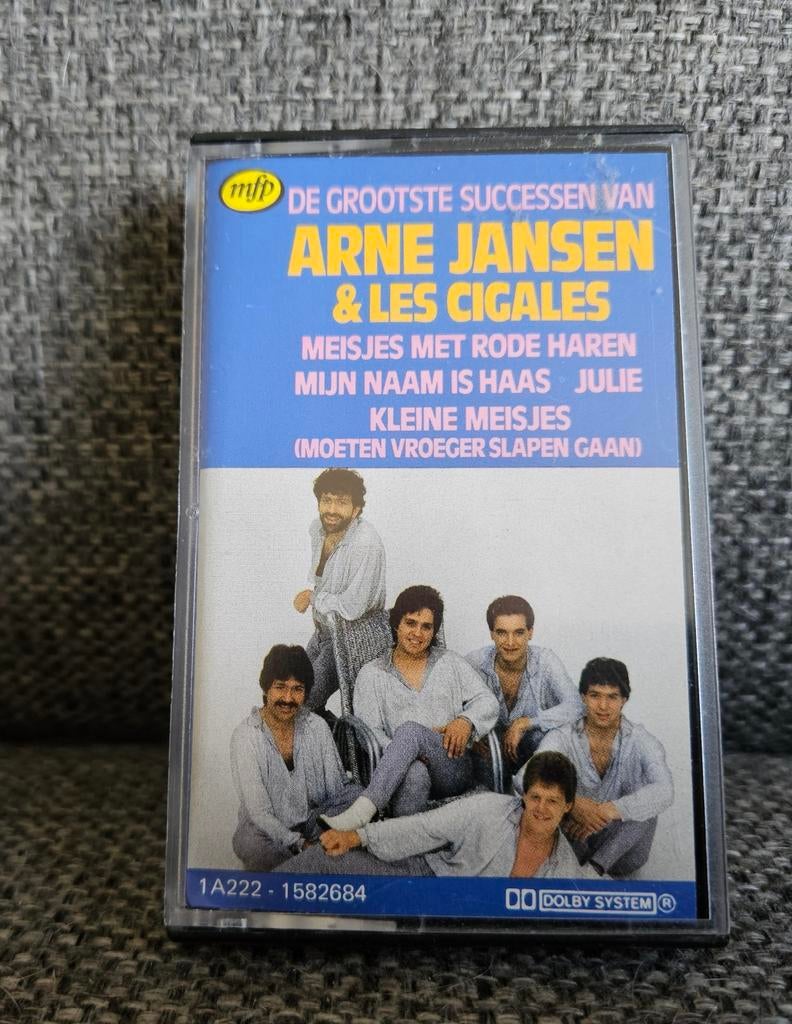 Piraten - Arne Jansen & Les Cigales - De Grootste Successen, Verzenden, 1 bandje, Zo goed als nieuw, Origineel