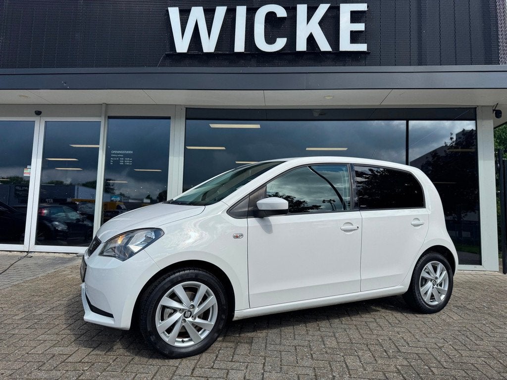 Seat Mii 1.0 Airco Navigatie 5 deurs Stoeverwarming i Tech, Auto's, Voorwielaandrijving, Stof, Gebruikt, 4 stoelen