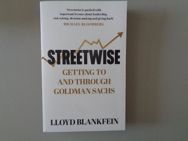 Streetwise - Getting to and through Goldman Sachs, Gelezen, Ophalen of Verzenden, Management, Lloyd Blankfein
