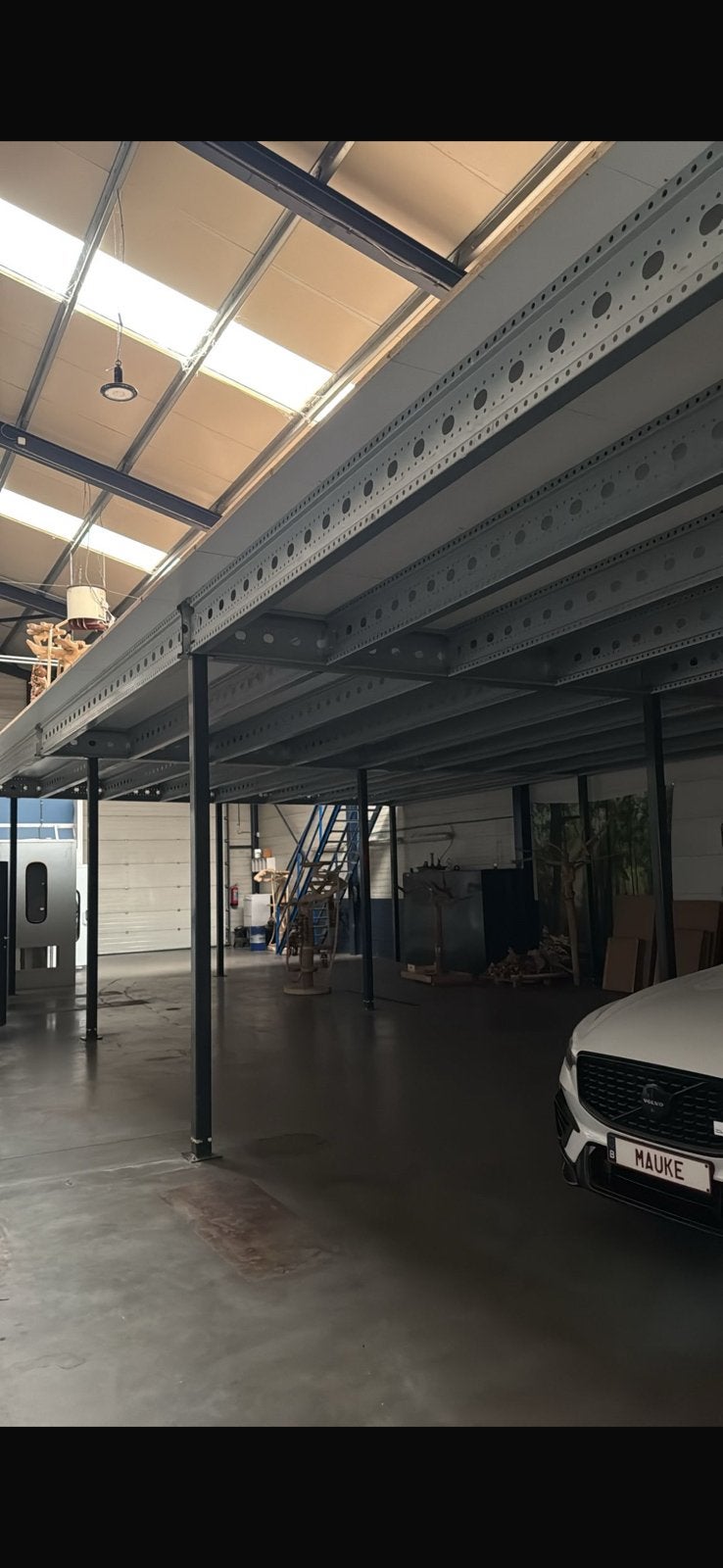 Magazijnvloer Tussenvloer Verdiepingsvloer 242 m2, Ophalen of Verzenden