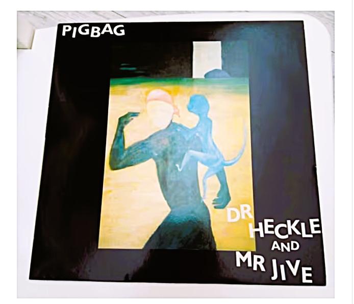 original lp-pigbag- dr.heckle & mister jive *1982*, Cd's en Dvd's, Vinyl | Pop, Inclusief binnenhoes, Ophalen of Verzenden, Zo goed als nieuw