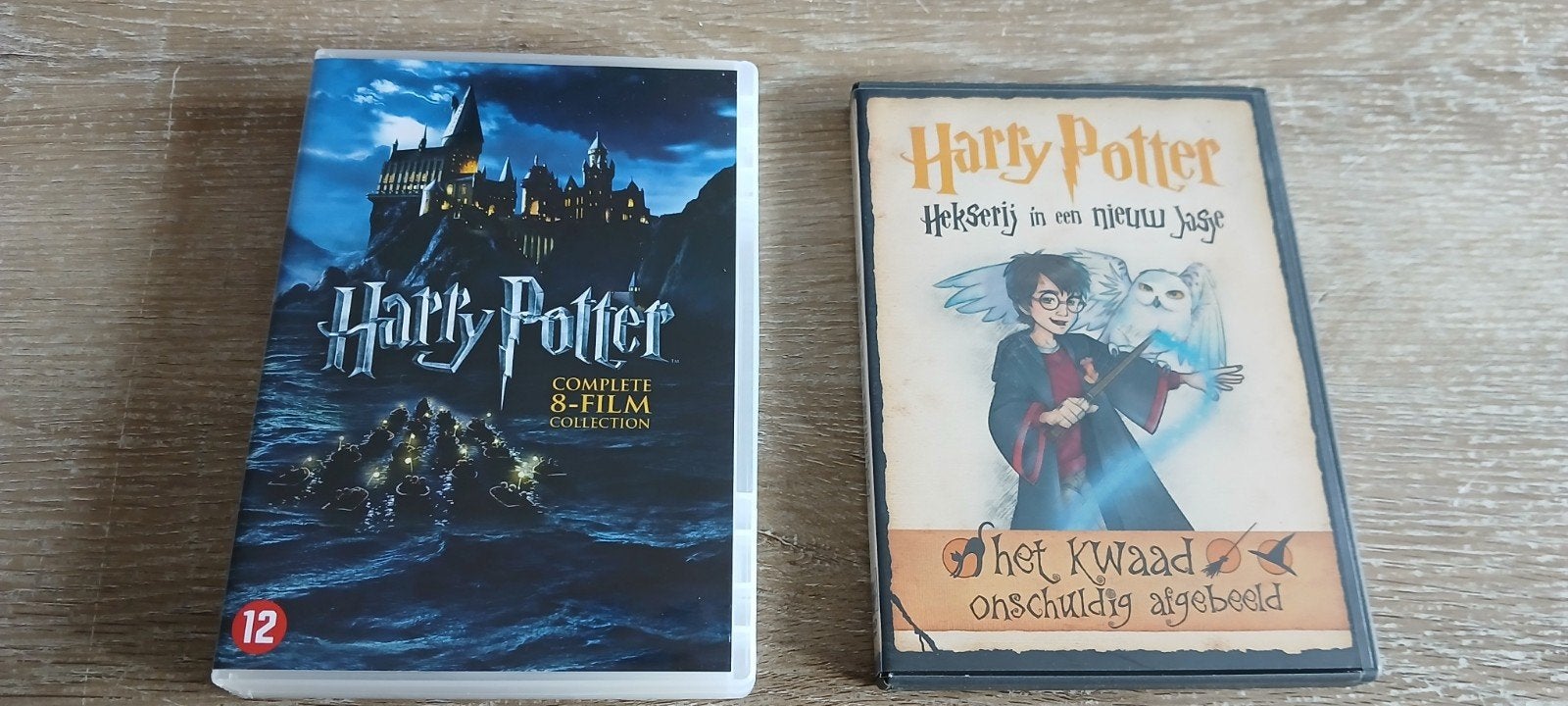 8 dvdbox Harry potter + hekserij in een nieuw jasje dvd, Ophalen of Verzenden, Zo goed als nieuw, Overige typen