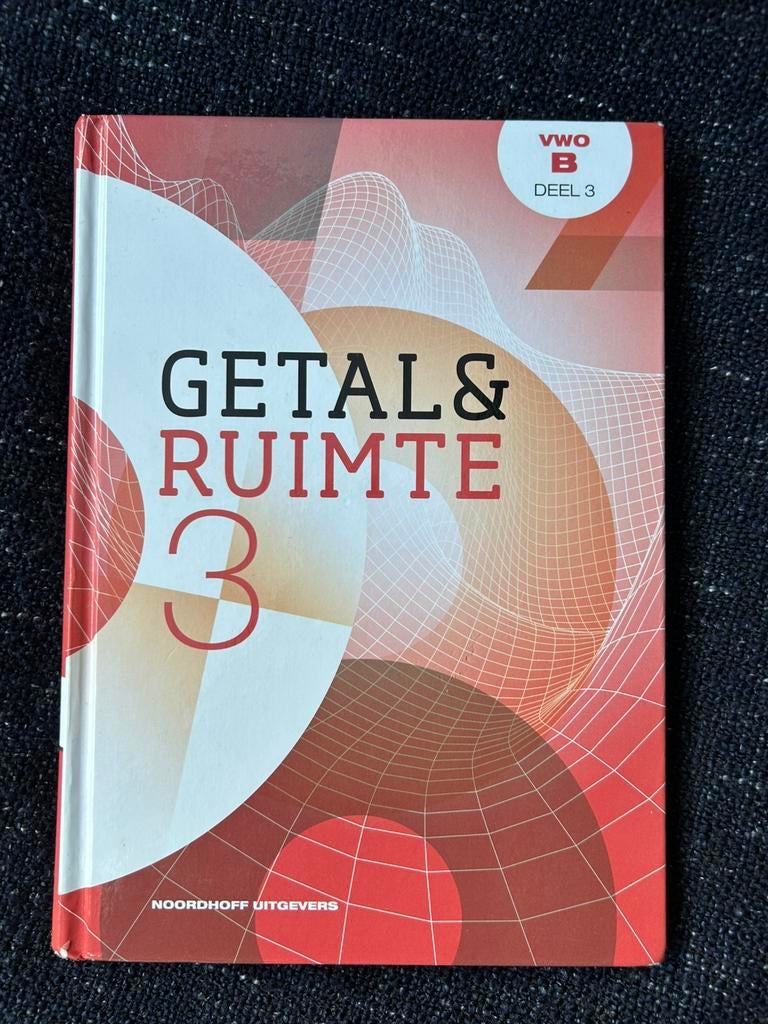 Getal & Ruimte 3 VWO B deel 3, Boeken, Schoolboeken, Ophalen of Verzenden, Zo goed als nieuw, VWO