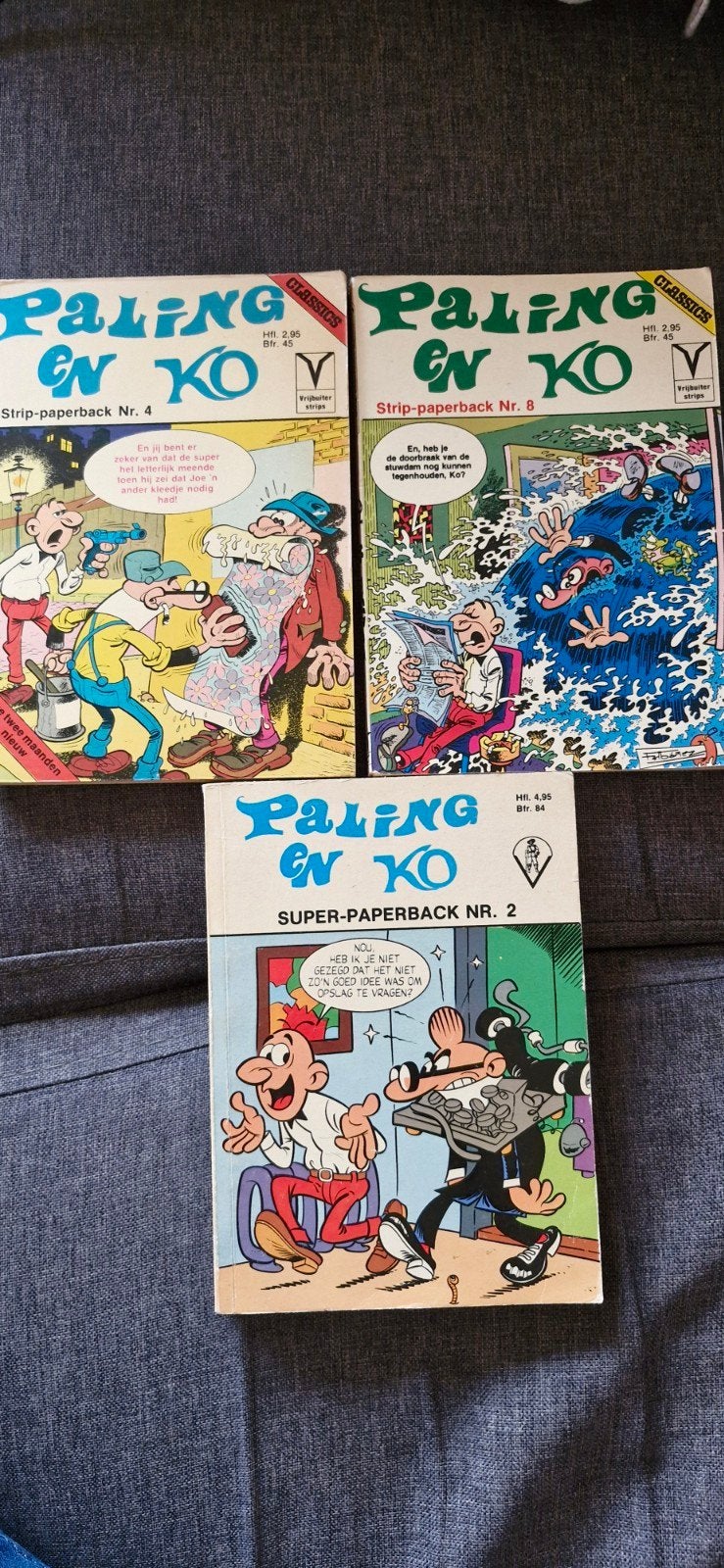 3 paling en ko boeken, Boeken, Strips | Comics, Meerdere comics, Ophalen of Verzenden, Europa