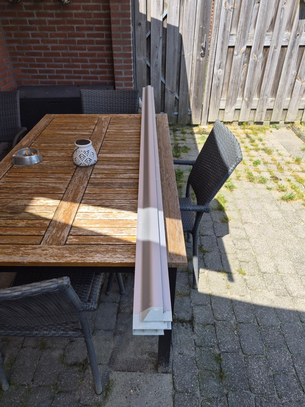 Ventilatierooster 2354 mm lang, Ophalen, Gebruikt, Ventilator