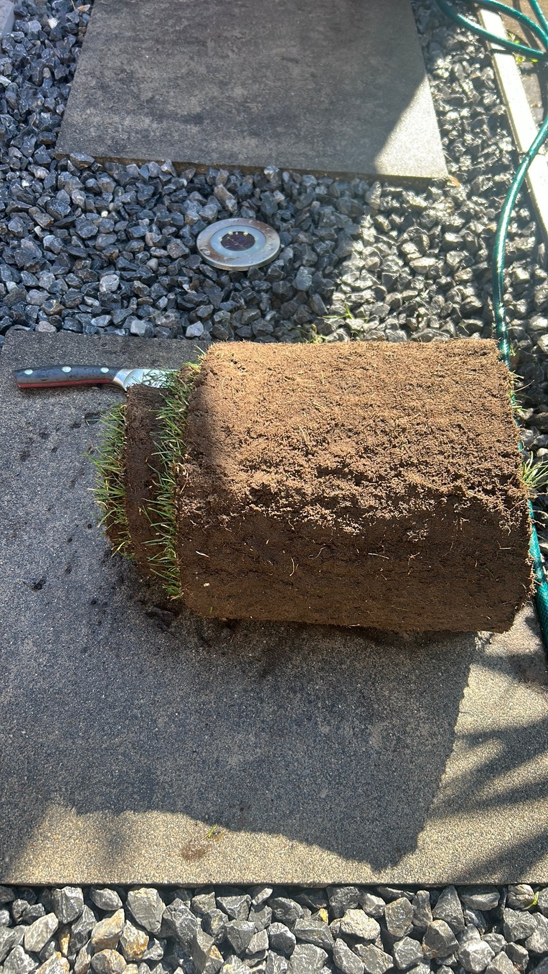 Gras rol 2 m ongeveer, Tuin en Terras, Gras en Kunstgras, Ophalen, Zo goed als nieuw, Minder dan 10 m²