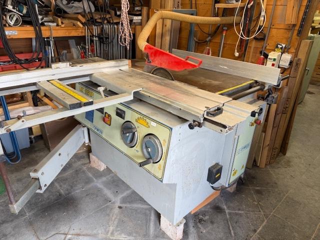 Formaat zaagtafel Top Master K 150 - 400V, Ophalen, Gebruikt, 70 mm of meer, Top Master