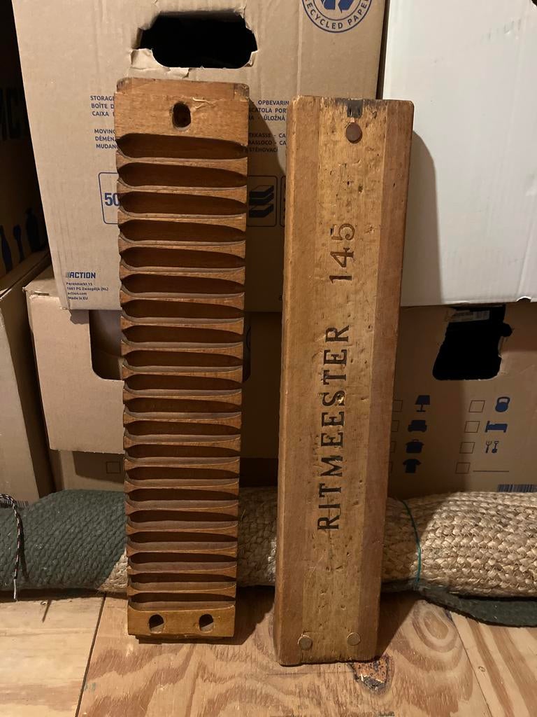 Antieke houten sigarenmaker - Ritmeester 145, Antiek en Kunst, Ophalen of Verzenden