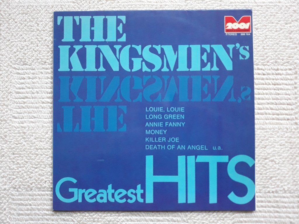 LP ELPEE The Kingsmen - Greatest hits, Cd's en Dvd's, Vinyl | Rock, Overige genres, Ophalen of Verzenden, Zo goed als nieuw, 12 inch