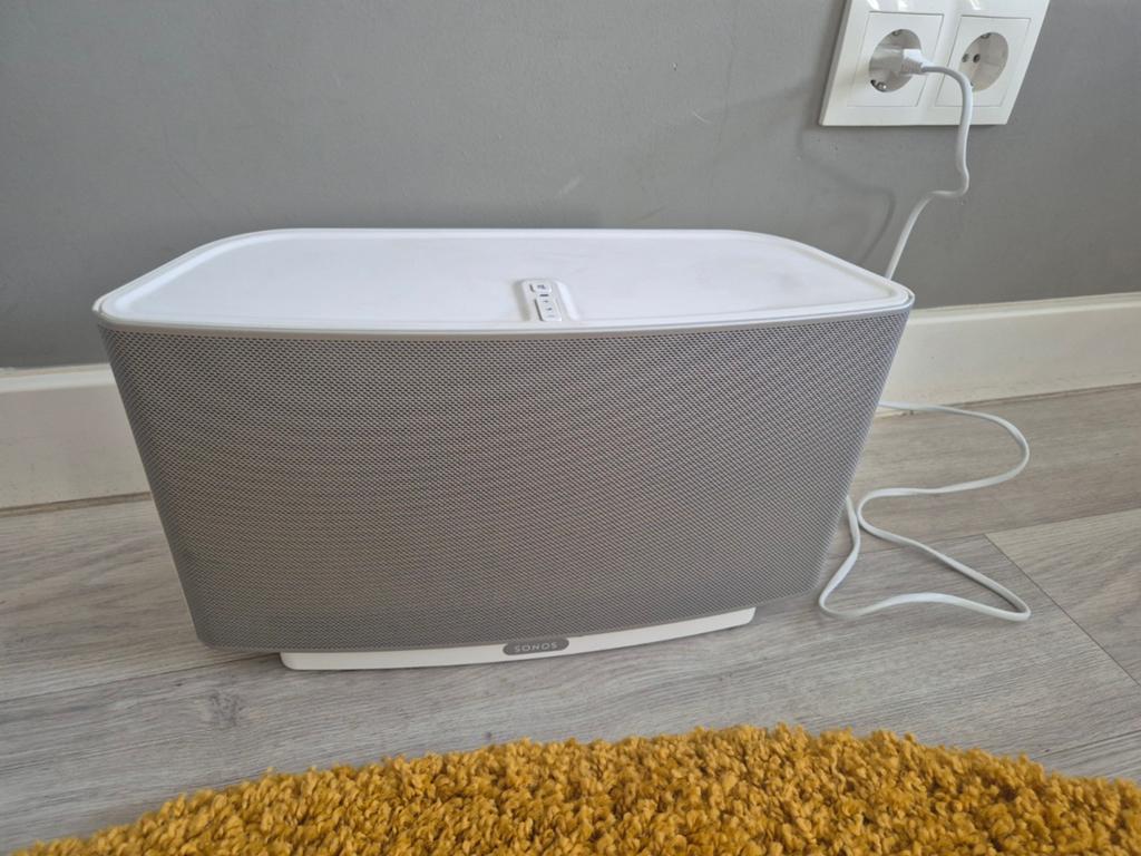 Sonos PLAY:5 Gen 1 – Draadloze Speaker – Wit, Gebruikt, Overige typen, Ophalen of Verzenden, 60 tot 120 watt
