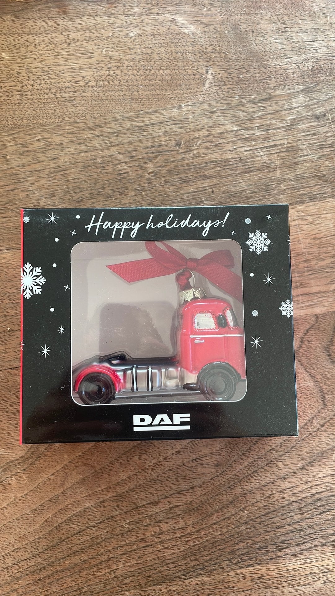 DAF Kerstbal retro, Ophalen of Verzenden, Zo goed als nieuw