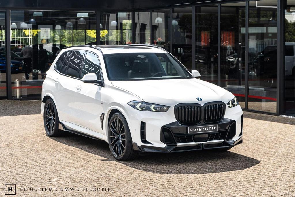 BMW X5 xDrive 50e M-Sport | Pano | Harman/Kardon | Trekhaak, Automaat, Automatische klimaatregeling, 2395 kg, Wit
