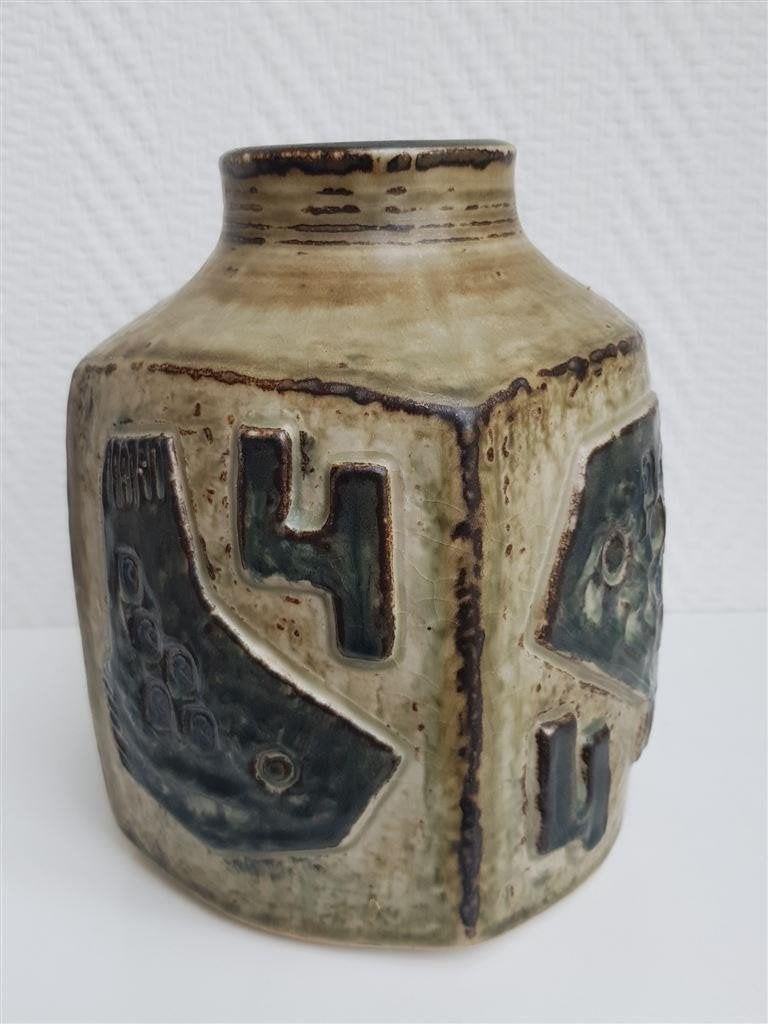 Jorgen Mogensen Stentojsvase, Royal Copenhagen, Antiek en Kunst, Ophalen of Verzenden