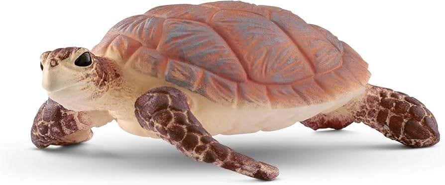 Schleich 14876 karetschildpad dierfiguur, Verzamelen, Dierenverzamelingen, Verzenden, Zo goed als nieuw, Reptiel of Amfibie, Beeldje of Figuurtje