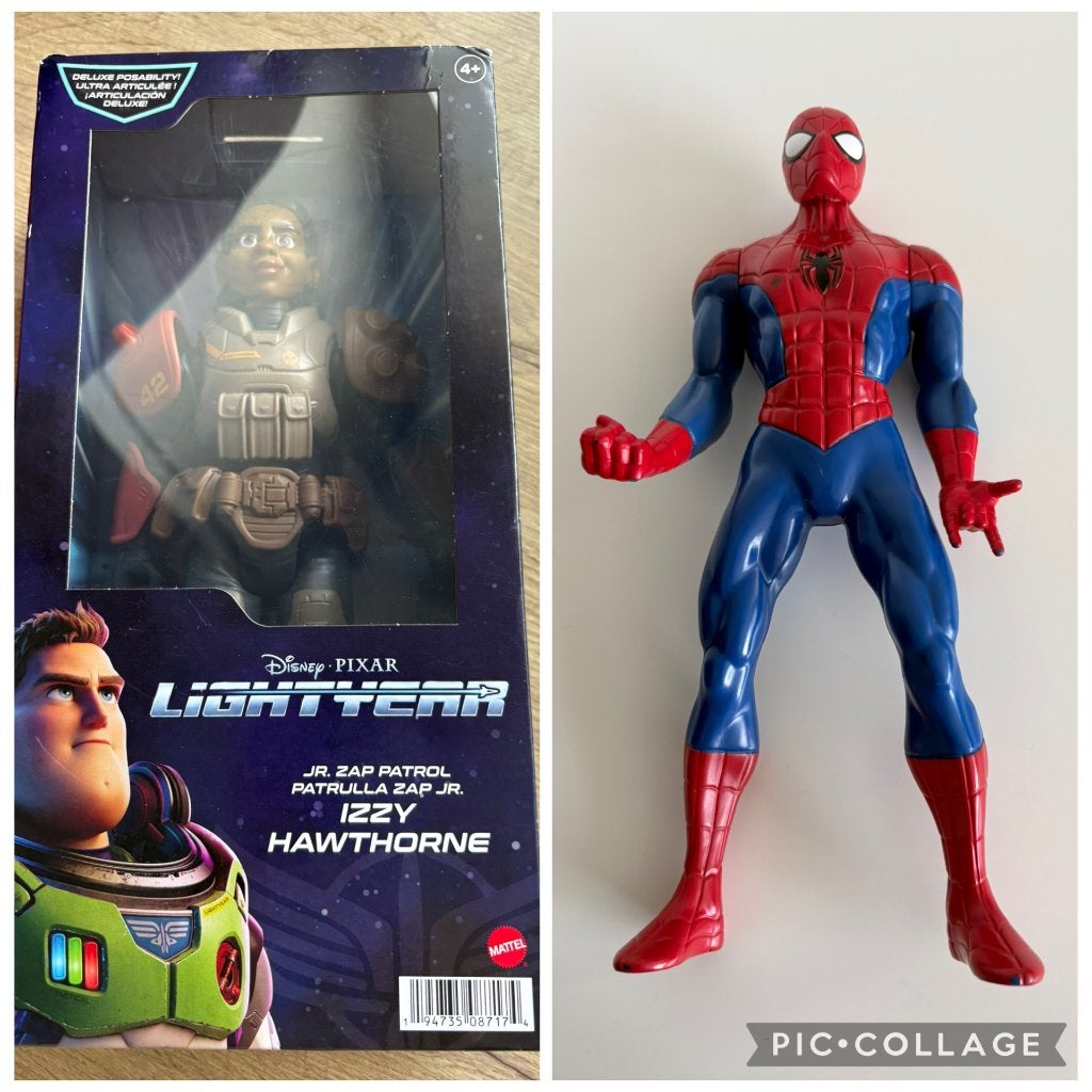 Disney Pixar Lightyear Izzy Hawthorne , spiderman, Ophalen of Verzenden, Nieuw