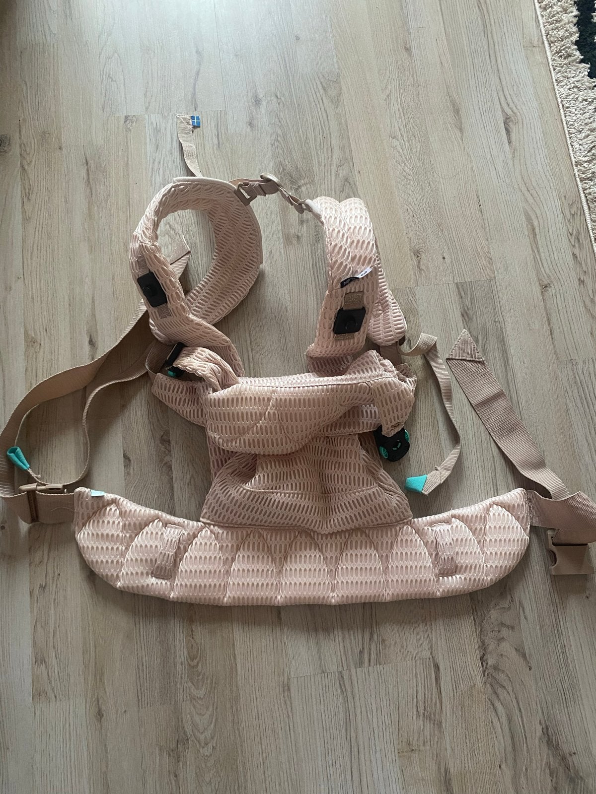 Najell Draagzak rise almond beige, Kinderen en Baby's, Ophalen, Zo goed als nieuw, Draagzak, Overige merken