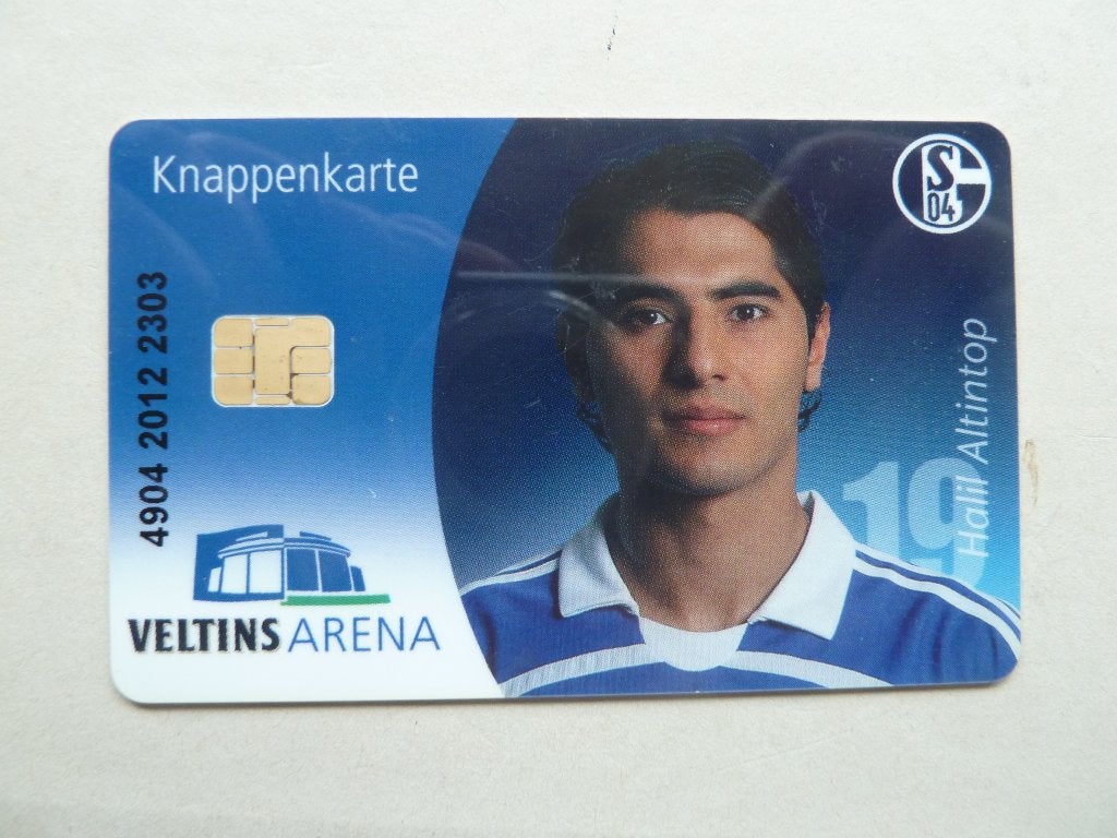 appenkarte   Halil.Altintop   Schalke 04, Verzamelen, Sportartikelen en Voetbal, Ophalen of Verzenden, Zo goed als nieuw, Buitenlandse clubs