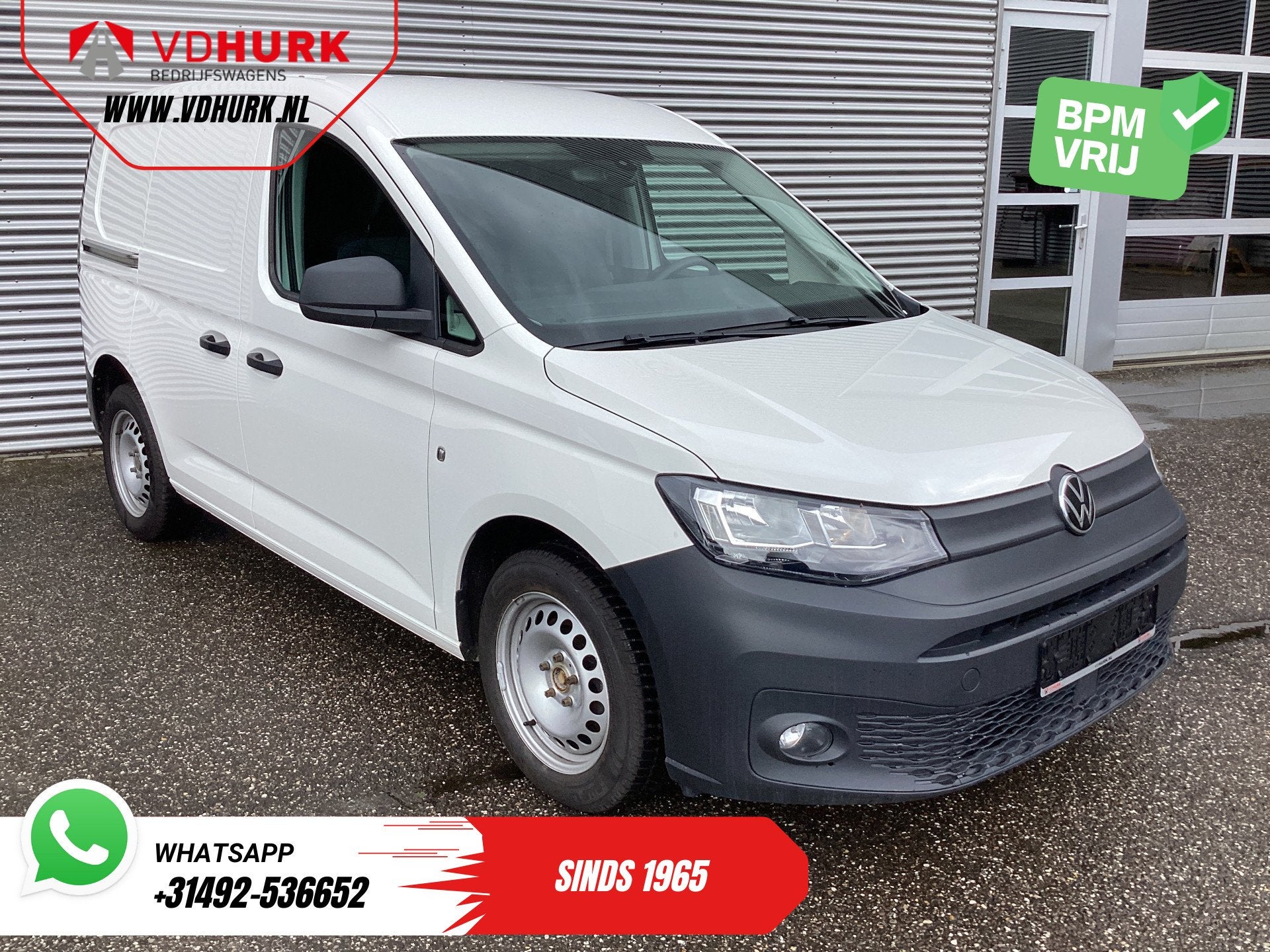 Volkswagen Caddy Cargo 2.0 TDI 100 pk Omvormer/ Sortimo/ Cru, Auto's, Bestelauto's, Voorwielaandrijving, Gebruikt, 4 cilinders