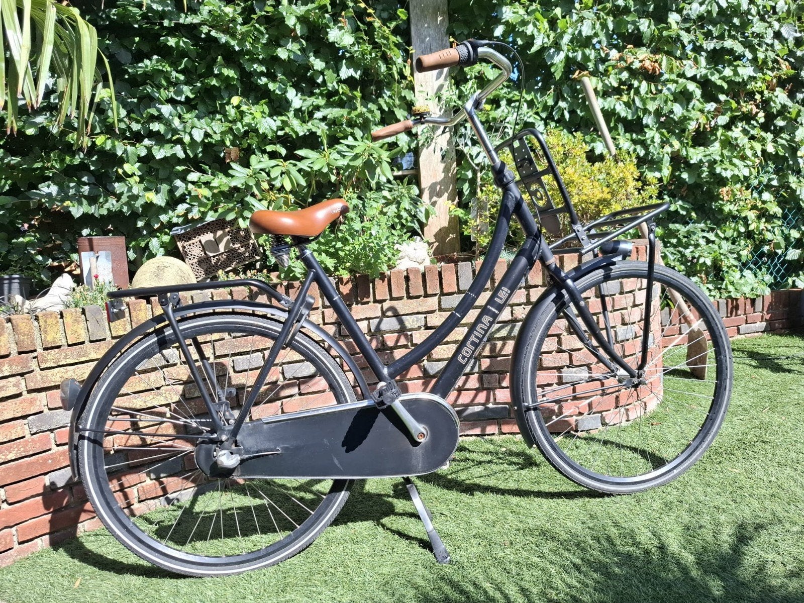 Cortina U4 Transportfiets 28 inch, 3 versnellingen, Terugtraprem, Gebruikt, Cortina U4 transportfiets, Versnellingen