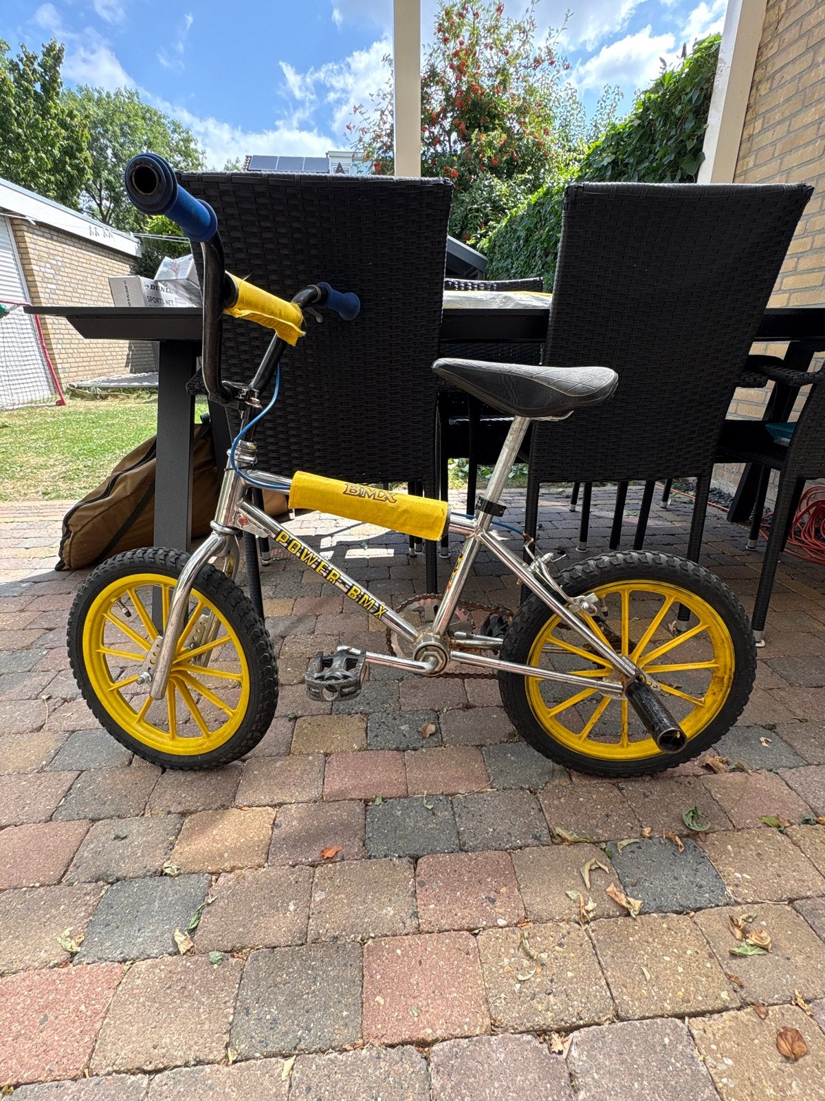Vintage BMX Fiets - Power BMX - Gebruikt, Ophalen, Gebruikt, Staal, Velgrem