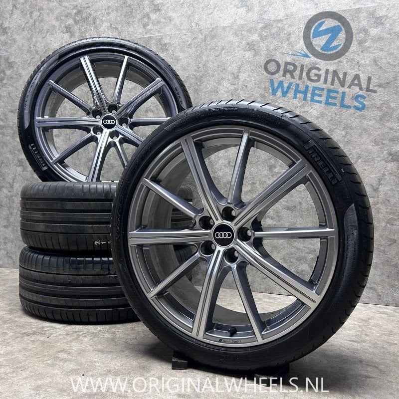 20 inch originele velgen zomerbanden Audi A6 C7 80A601025AP