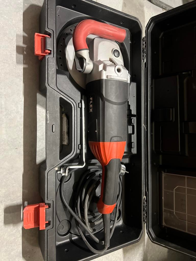 Bouchardeermachine met splinternieuwe schijf, Ophalen of Verzenden, Zo goed als nieuw