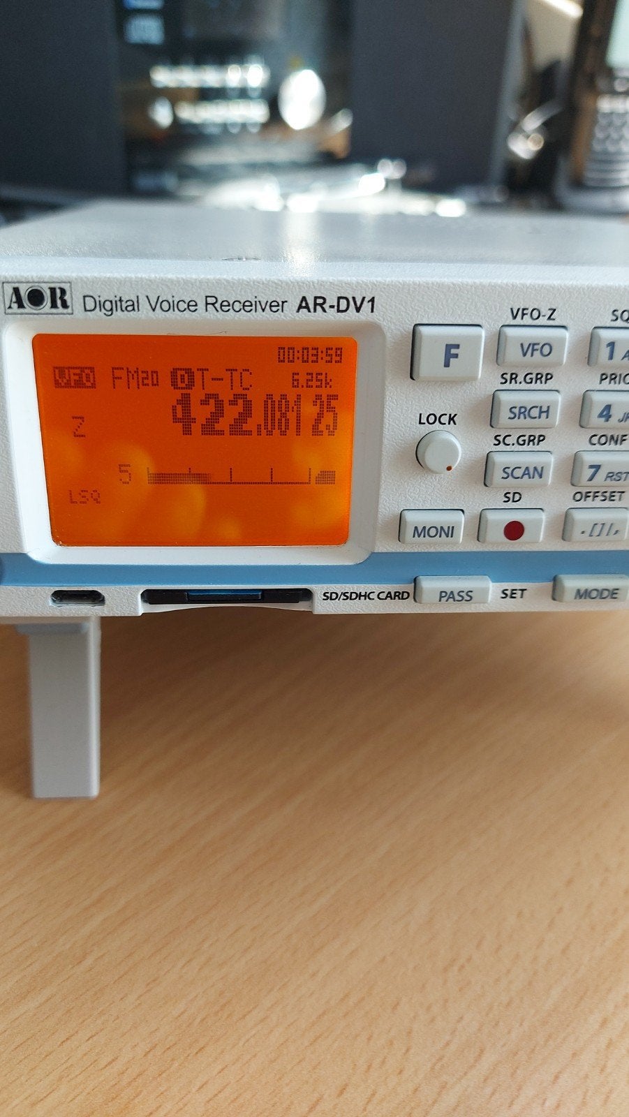 AOR AR-DV1 Digitale Spraakontvanger tetra, Ophalen of Verzenden