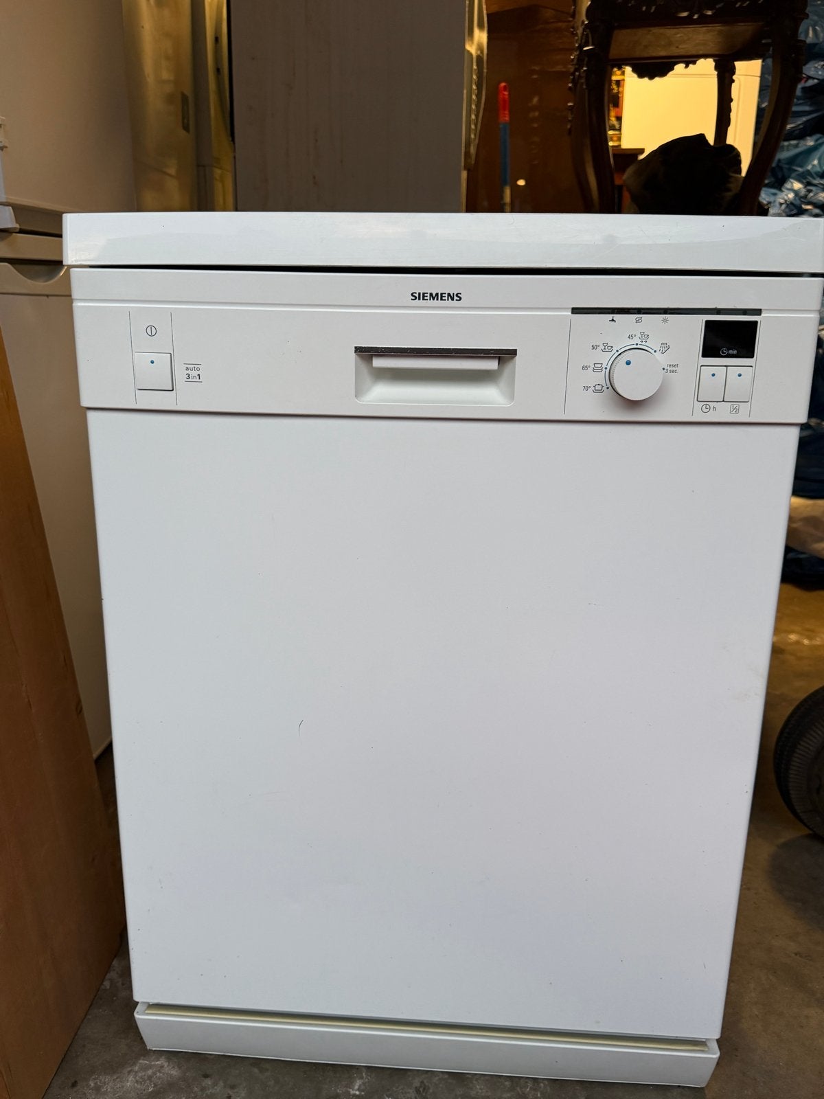 Siemens SE25E260EU/31 Vrijstaande Vaatwasser (defect kapje), Gebruikt, ., 60 cm of meer, Ophalen of Verzenden