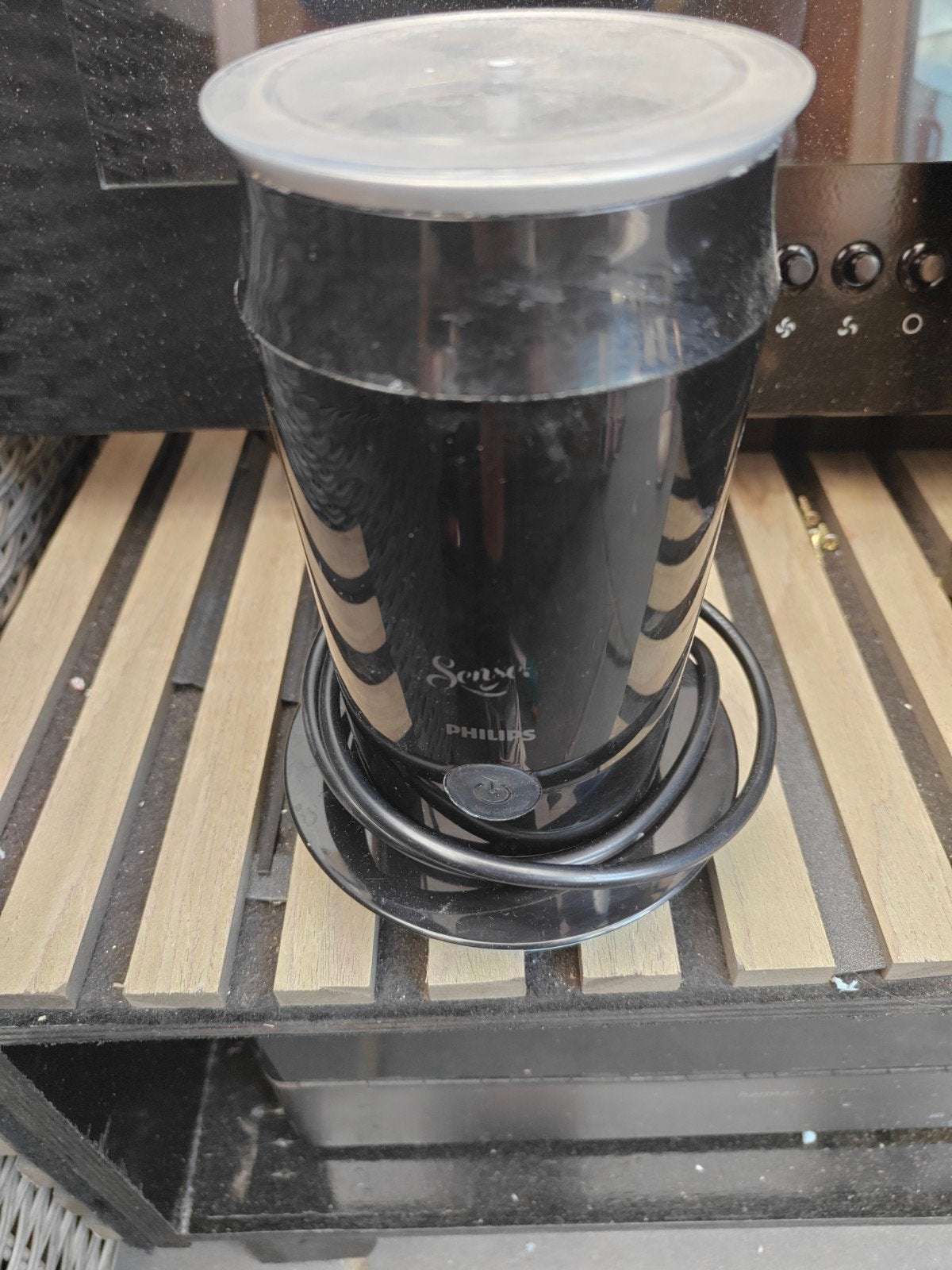 Senseo Melkopschuimer - Perfect voor Cappuccino & Latte, Ophalen of Verzenden, Gebruikt, Elektrische melkopschuimer