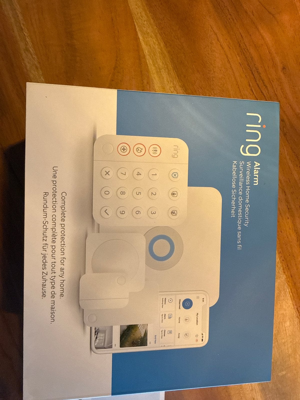 Ring Alarm 5-delig Beveiligingssysteem + Indoor Cam, Beweging, Nieuw, Ophalen of Verzenden, Compleet systeem