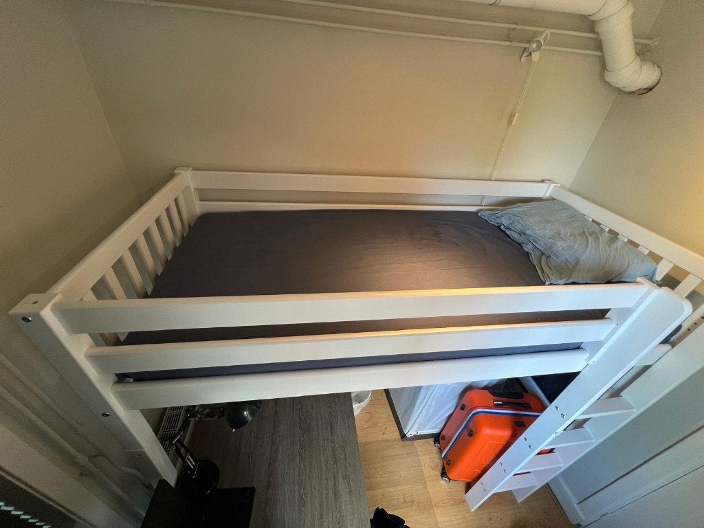 Hoogslaper Kris (merk Beter Bed Flexworld), Ophalen, 100 cm, Hoogslaper, Eenpersoons