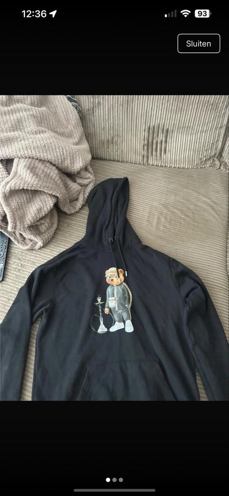 Baron Filou Vest Heren Maat M, Kleding | Heren, Truien en Vesten, Ophalen of Verzenden, Zo goed als nieuw, Maat 48/50 (M), Zwart