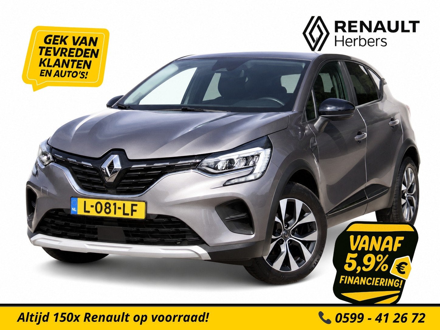 Renault Captur 1.3 TCe 130 Zen EDC AUTOMAAT / ALL SEASON / S