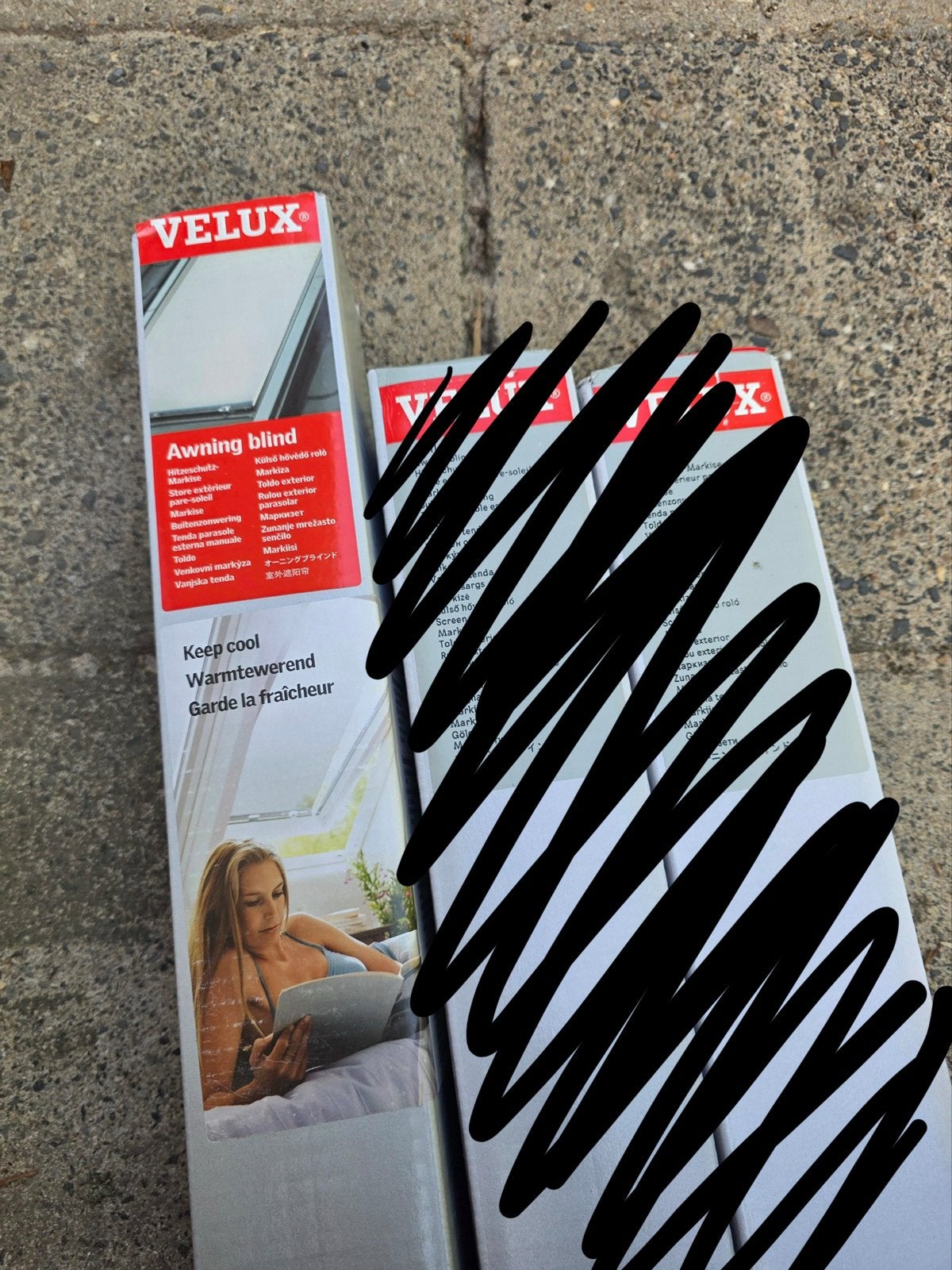 Velux zonwering voor dakraam  FK02/FK04/FK06 - Nieuw in doos, Minder dan 80 cm, 120 tot 160 cm, Nieuw, Ophalen of Verzenden