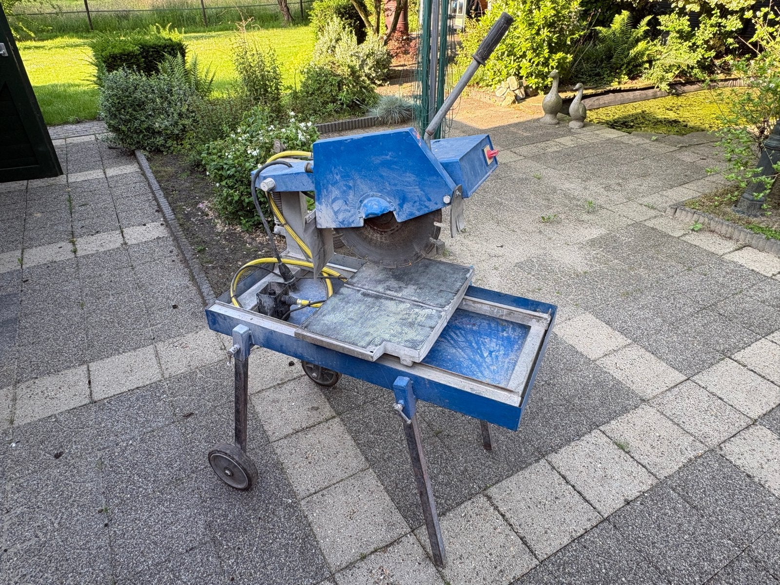 Zaagtafel, Ophalen, Cirkelzaag, Zo goed als nieuw, 30 tot 70 mm