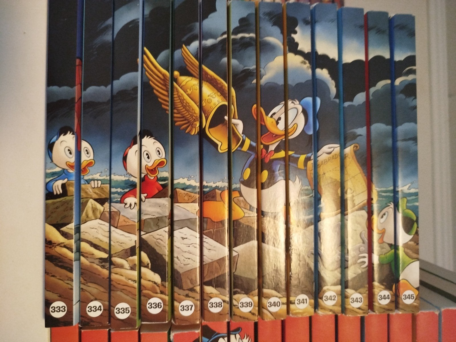 Donald Duck pockets jaargang 2023 pocket 333 tm 345, Boeken, Gelezen, Complete serie of reeks, Ophalen of Verzenden, Donald Duck