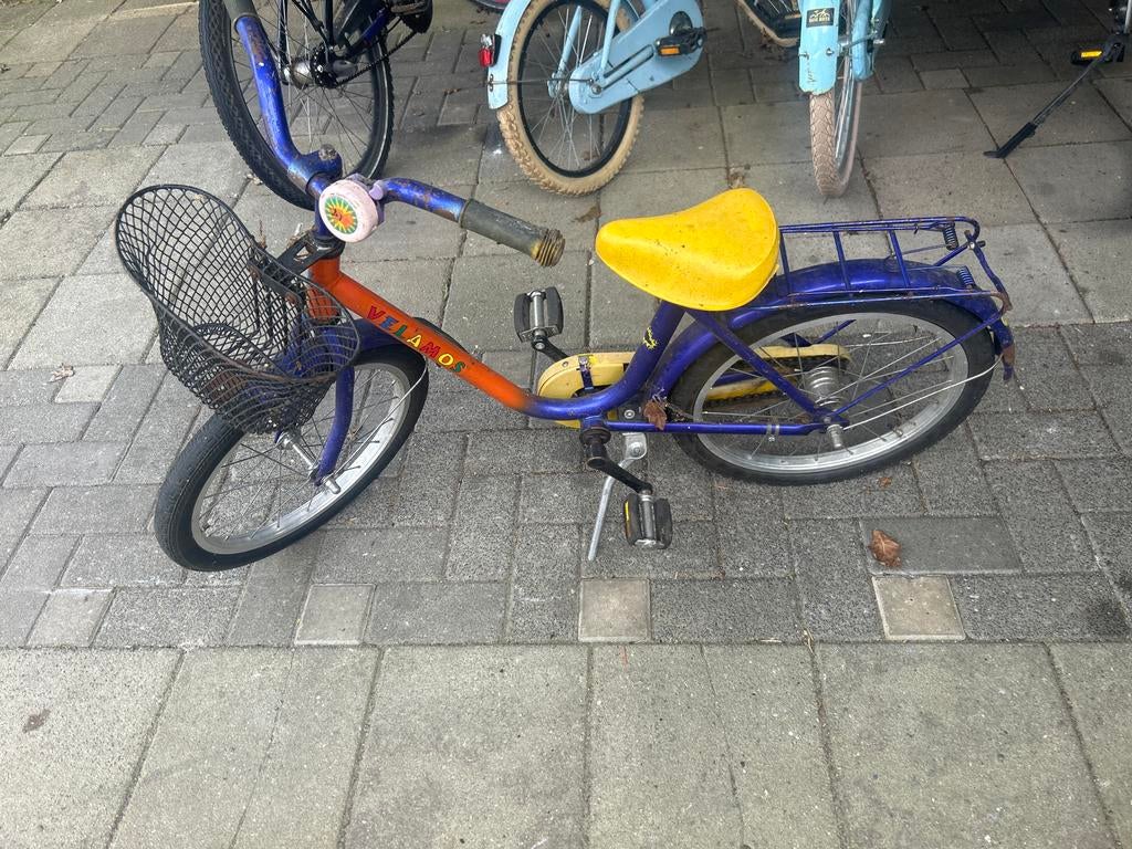 Kinderfiets Velamos 16 inch - Gebruikt, Ophalen of Verzenden, Gebruikt, 16 tot 20 inch